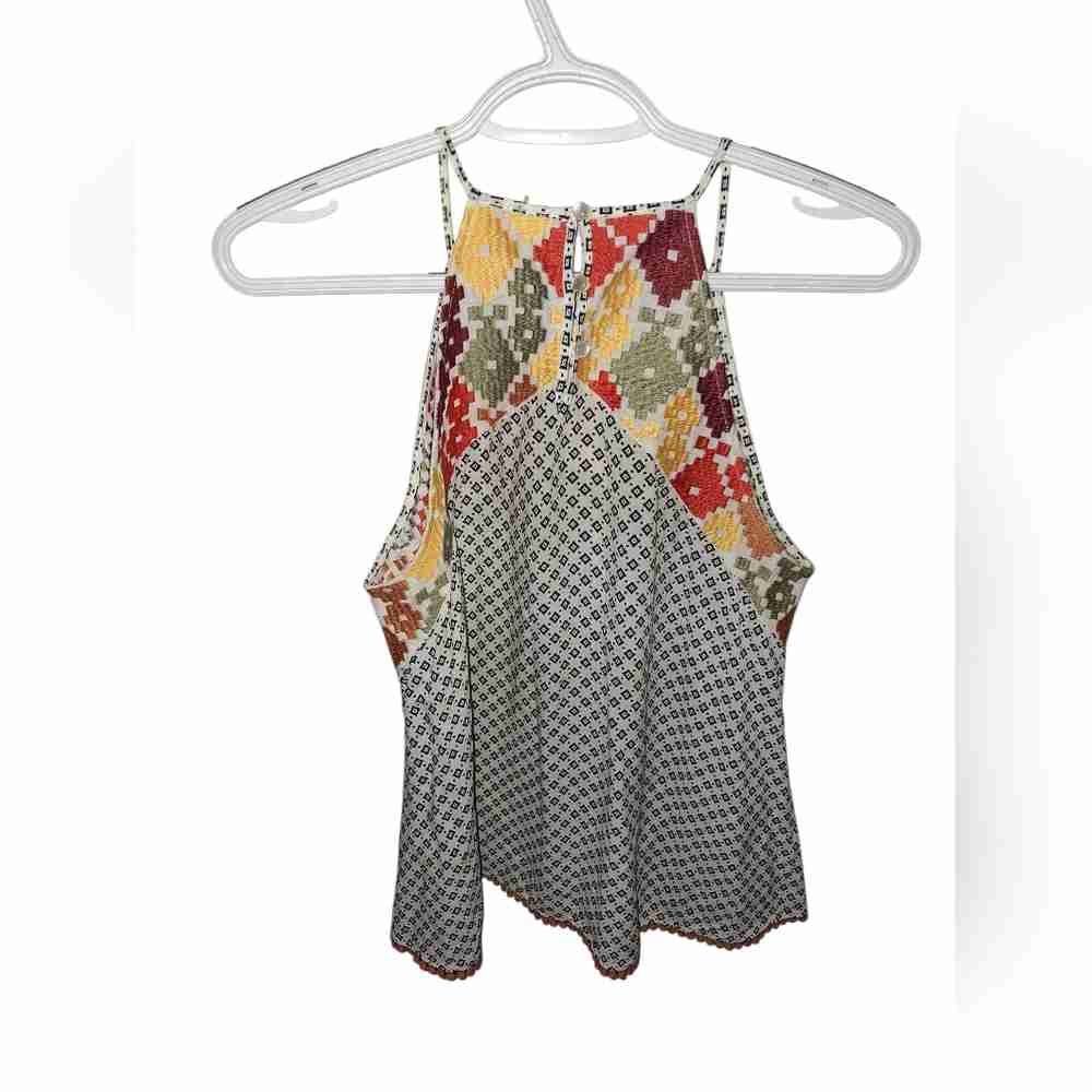 THML Red and Yellow Patterned Camisole